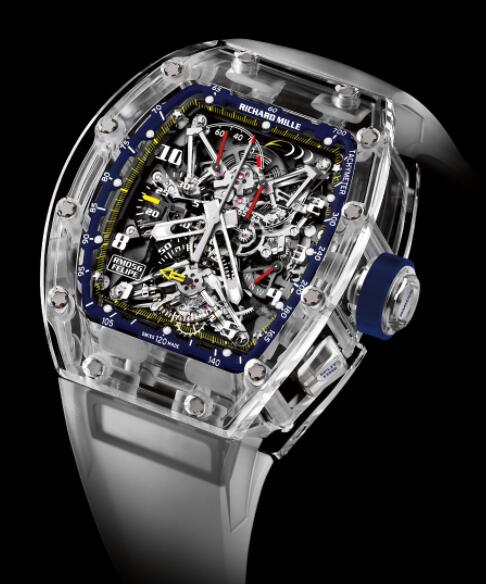 Replica Richard Mille RM 056 Tourbillon Chronograph Sapphire Felipe Massa Watch